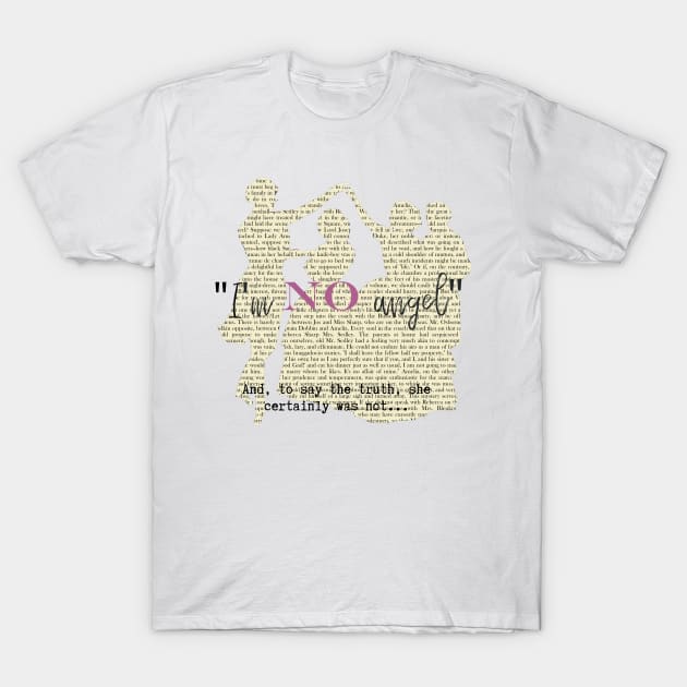 Vanity Fair :I'm No Angel T-Shirt by MarbleCloud